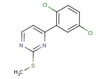 4-(2,5-dichlorophenyl)-2-(methylthio)pyrimidine