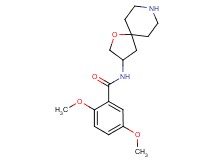 2,5-dimethoxy-N-1-oxa-8-azaspiro[4.5]dec-3-ylbenzamide hydrochloride