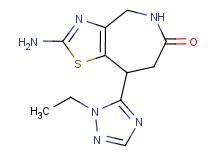 2-amino-8-(1-ethyl-1H-1,2,4-triazol-5-yl)-4,5,7,8-tetrahydro-6H-[1,3]thiazolo[4,5-c]azepin-6-one