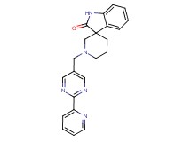 1'-[(2-pyridin-2-ylpyrimidin-5-yl)methyl]spiro[indole-3,3'-piperidin]-2(1H)-one