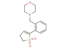 4-[2-(1,1-dioxido-4,5-dihydro-2-thienyl)benzyl]morpholine