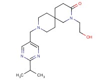 2-(2-hydroxyethyl)-9-[(2-isopropylpyrimidin-5-yl)methyl]-2,9-diazaspiro[5.5]undecan-3-one