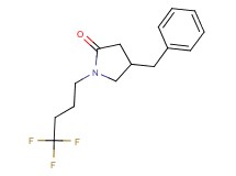4-benzyl-1-(4,4,4-trifluorobutyl)pyrrolidin-2-one