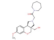 [(3aS*,9bS*)-2-(2-azepan-1-yl-2-oxoethyl)-7-methoxy-1,2,3,9b-tetrahydrochromeno[3,4-c]pyrrol-3a(4H)-yl]methanol