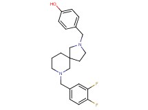 4-{[7-(3,4-difluorobenzyl)-2,7-diazaspiro[4.5]dec-2-yl]methyl}phenol