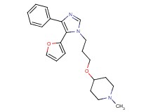 4-{3-[5-(2-furyl)-4-phenyl-1H-imidazol-1-yl]propoxy}-1-methylpiperidine