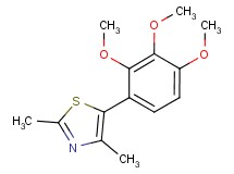 2,4-dimethyl-5-(2,3,4-trimethoxyphenyl)-1,3-thiazole