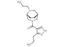 (1R*,5R*)-6-propyl-3-[(3-propyl-1H-pyrazol-4-yl)carbonyl]-3,6-diazabicyclo[3.2.2]nonane