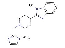 1-methyl-2-{1-[(1-methyl-1H-imidazol-2-yl)methyl]-4-piperidinyl}-1H-benzimidazole