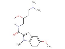 (2-{4-[(5-methoxy-1-methyl-1H-indol-2-yl)carbonyl]-2-morpholinyl}ethyl)dimethylamine