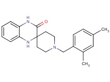 1-(2,4-dimethylbenzyl)-1',4'-dihydro-3'H-spiro[piperidine-4,2'-quinoxalin]-3'-one