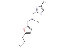N-methyl-1-(4-methyl-1H-imidazol-2-yl)-N-[(5-propyl-2-furyl)methyl]methanamine