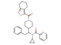 N-cyclopropyl-N-{2-phenyl-1-[1-(4,5,6,7-tetrahydro-2,1-benzisoxazol-3-ylcarbonyl)piperidin-4-yl]ethyl}pyridine-2-carboxamide