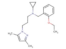 N-[3-(3,5-dimethyl-1H-pyrazol-1-yl)propyl]-N-(2-ethoxybenzyl)cyclopropanamine