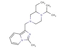 1-[(3-ethyl-4-isopropyl-1-piperazinyl)methyl]-3-methylimidazo[1,5-a]pyridine