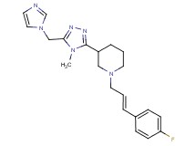 1-[(2E)-3-(4-fluorophenyl)prop-2-en-1-yl]-3-[5-(1H-imidazol-1-ylmethyl)-4-methyl-4H-1,2,4-triazol-3-yl]piperidine