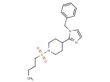 4-(1-benzyl-1H-imidazol-2-yl)-1-(butylsulfonyl)piperidine