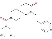 N,N-diethyl-3-oxo-2-(2-pyridin-4-ylethyl)-2,9-diazaspiro[5.5]undecane-9-carboxamide