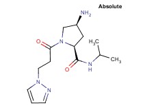 (2S,4S)-4-amino-N-isopropyl-1-[3-(1H-pyrazol-1-yl)propanoyl]pyrrolidine-2-carboxamide
