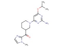 [1-(2-amino-6-isopropoxypyrimidin-4-yl)piperidin-3-yl](1-methyl-1H-imidazol-2-yl)methanone
