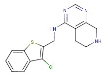 N-[(3-chloro-1-benzothien-2-yl)methyl]-5,6,7,8-tetrahydropyrido[3,4-d]pyrimidin-4-amine