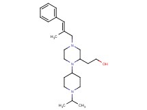 2-{1-(1-isopropyl-4-piperidinyl)-4-[(2E)-2-methyl-3-phenyl-2-propen-1-yl]-2-piperazinyl}ethanol