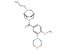 (1R*,5R*)-3-(4-methoxy-3-morpholin-4-ylbenzoyl)-6-propyl-3,6-diazabicyclo[3.2.2]nonane