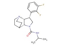 (3R*,3aR*,7aR*)-3-(2,3-difluorophenyl)-N-isopropylhexahydro-4,7-ethanopyrrolo[3,2-b]pyridine-1(2H)-carboxamide