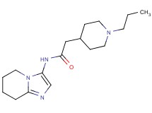 2-(1-propylpiperidin-4-yl)-N-(5,6,7,8-tetrahydroimidazo[1,2-a]pyridin-3-yl)acetamide
