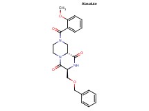 (3S,9aR)-3-[(benzyloxy)methyl]-8-(2-methoxybenzoyl)tetrahydro-2H-pyrazino[1,2-a]pyrazine-1,4(3H,6H)-dione