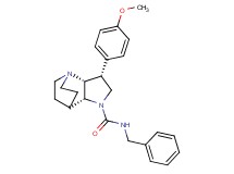(3R*,3aR*,7aR*)-N-benzyl-3-(4-methoxyphenyl)hexahydro-4,7-ethanopyrrolo[3,2-b]pyridine-1(2H)-carboxamide