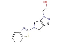 2-[5-(1,3-benzothiazol-2-yl)-5,6-dihydropyrrolo[3,4-c]pyrazol-1(4H)-yl]ethanol