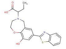 2-[7-(1,3-benzothiazol-2-yl)-9-hydroxy-2,3-dihydro-1,4-benzoxazepin-4(5H)-yl]butanoic acid