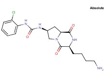 N-[(3S,7S,8aS)-3-(4-aminobutyl)-1,4-dioxooctahydropyrrolo[1,2-a]pyrazin-7-yl]-N'-(2-chlorophenyl)urea