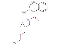 2-(dimethylamino)-N-{[1-(ethoxymethyl)cyclopropyl]methyl}-2-(2-methylphenyl)acetamide