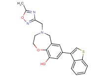 7-(1-benzothien-3-yl)-4-[(5-methyl-1,2,4-oxadiazol-3-yl)methyl]-2,3,4,5-tetrahydro-1,4-benzoxazepin-9-ol