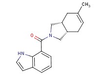 7-{[(3aR*,7aS*)-5-methyl-1,3,3a,4,7,7a-hexahydro-2H-isoindol-2-yl]carbonyl}-1H-indole