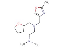N,N-dimethyl-N'-[(2-methyl-1,3-oxazol-4-yl)methyl]-N'-(tetrahydrofuran-2-ylmethyl)ethane-1,2-diamine