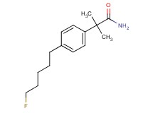 2-[4-(5-fluoropentyl)phenyl]-2-methylpropanamide