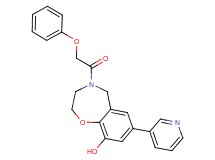 4-(phenoxyacetyl)-7-pyridin-3-yl-2,3,4,5-tetrahydro-1,4-benzoxazepin-9-ol