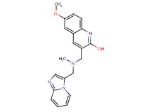 3-{[(imidazo[1,2-a]pyridin-3-ylmethyl)(methyl)amino]methyl}-6-methoxy-2-quinolinol