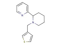 2-[1-(3-thienylmethyl)piperidin-2-yl]pyridine