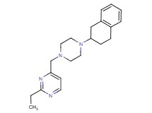 2-ethyl-4-{[4-(1,2,3,4-tetrahydronaphthalen-2-yl)piperazin-1-yl]methyl}pyrimidine