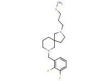 7-(2,3-difluorobenzyl)-2-[3-(methylthio)propyl]-2,7-diazaspiro[4.5]decane