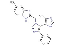 5'-methyl-3-[(5-methyl-1H-benzimidazol-2-yl)methyl]-5-phenyl-3H,3'H-4,4'-biimidazole