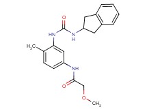 N-(3-{[(2,3-dihydro-1H-inden-2-ylamino)carbonyl]amino}-4-methylphenyl)-2-methoxyacetamide
