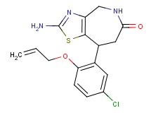 8-[2-(allyloxy)-5-chlorophenyl]-2-amino-4,5,7,8-tetrahydro-6H-[1,3]thiazolo[4,5-c]azepin-6-one