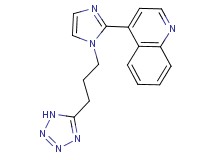 4-{1-[3-(1H-tetrazol-5-yl)propyl]-1H-imidazol-2-yl}quinoline