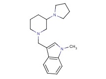 1-methyl-3-{[3-(1-pyrrolidinyl)-1-piperidinyl]methyl}-1H-indole