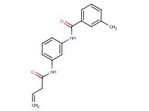 N-[3-(but-3-enoylamino)phenyl]-3-methylbenzamide